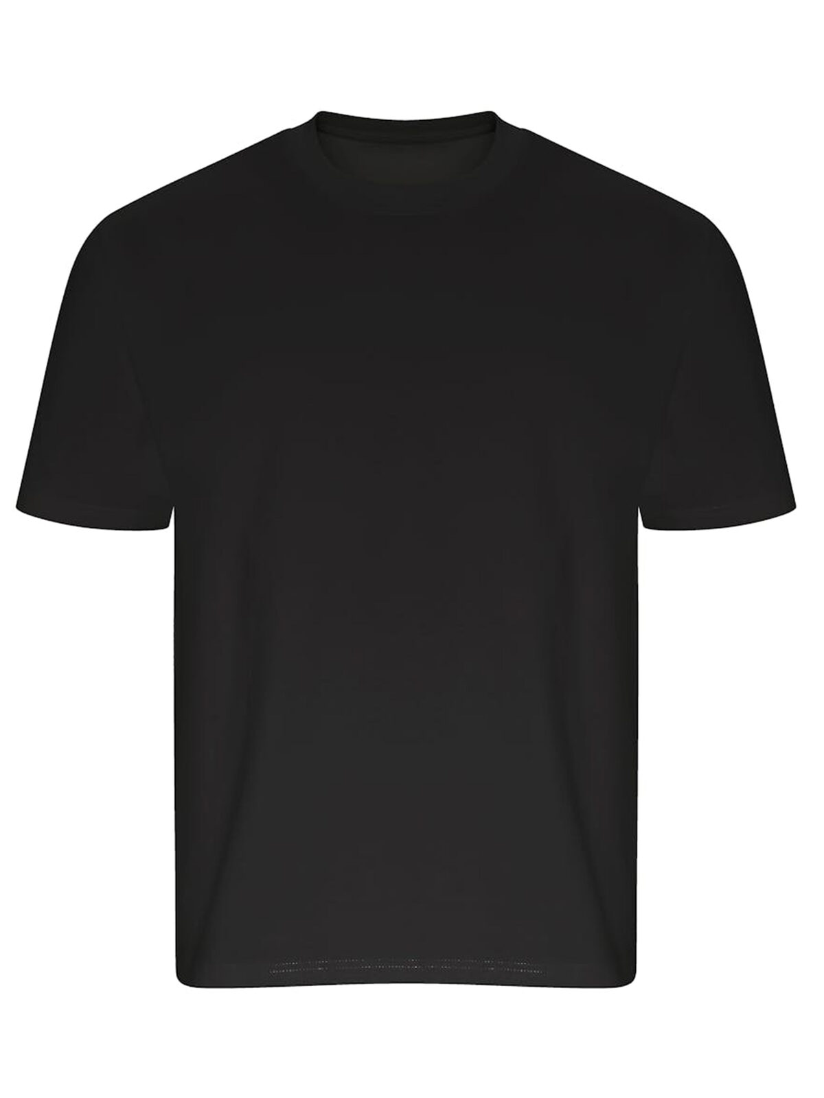 Arrow gerecycled zwaar oversized T-shirt - BLK - Zwart