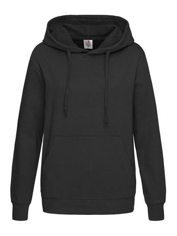 Klassieke sweaterhoodie - BLO - Zwarte opaal