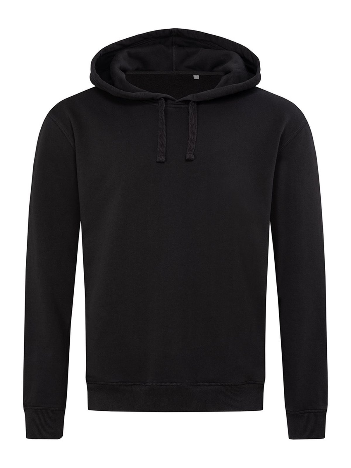 Hoodie met zijzak, unisex - BLO - Zwarte opaal