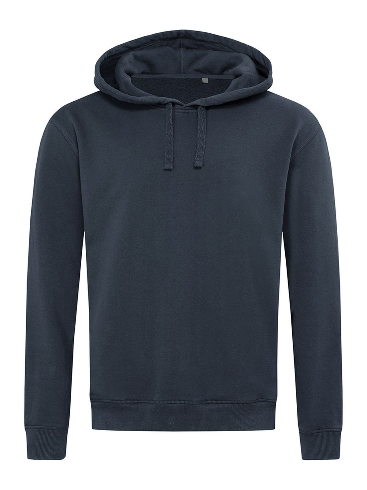 Hoodie met zijzak, unisex - BLM - Blauwe middernacht