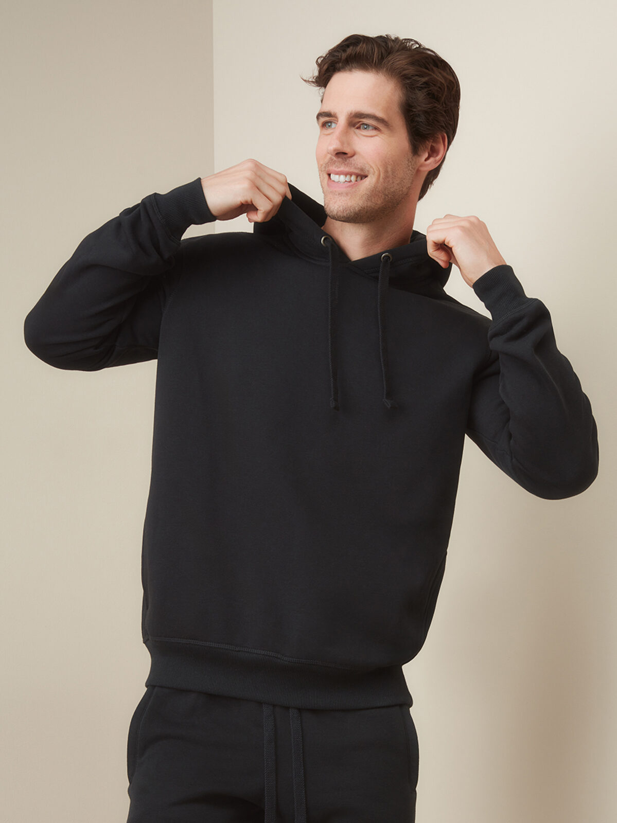 Hoodie met zijzak, unisex