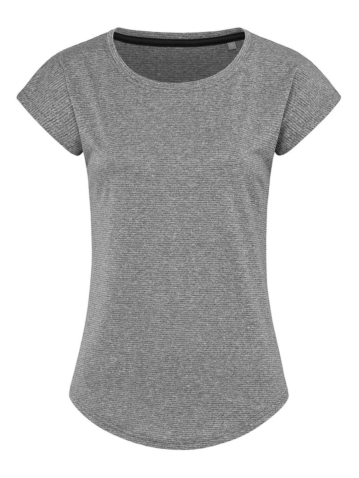 T-shirt de sport recyclé Move pour femmes - GYH - Bruyère grise