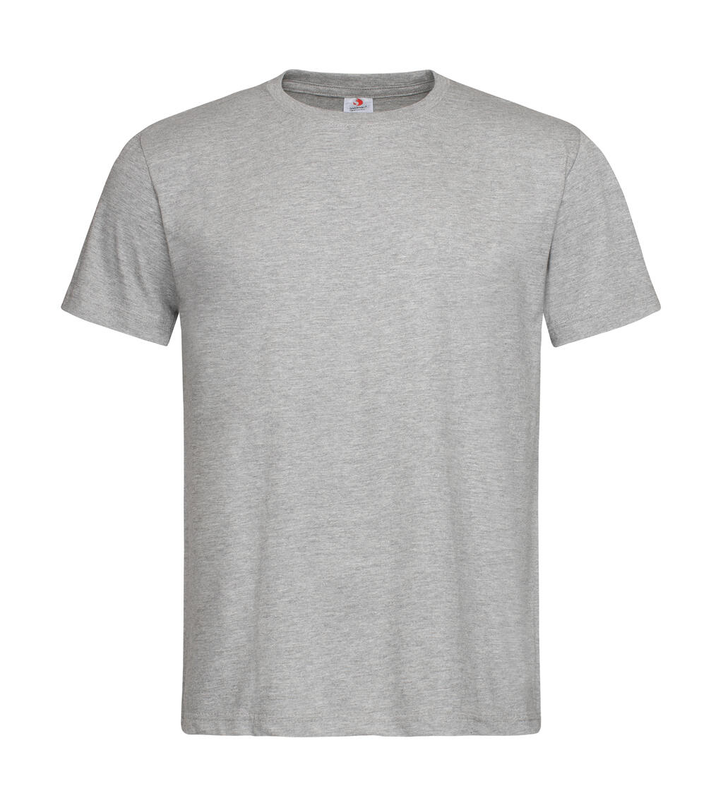 Klassieke T-shirt met ronde hals, biologisch katoen, unisex - GYH - Grijze heide