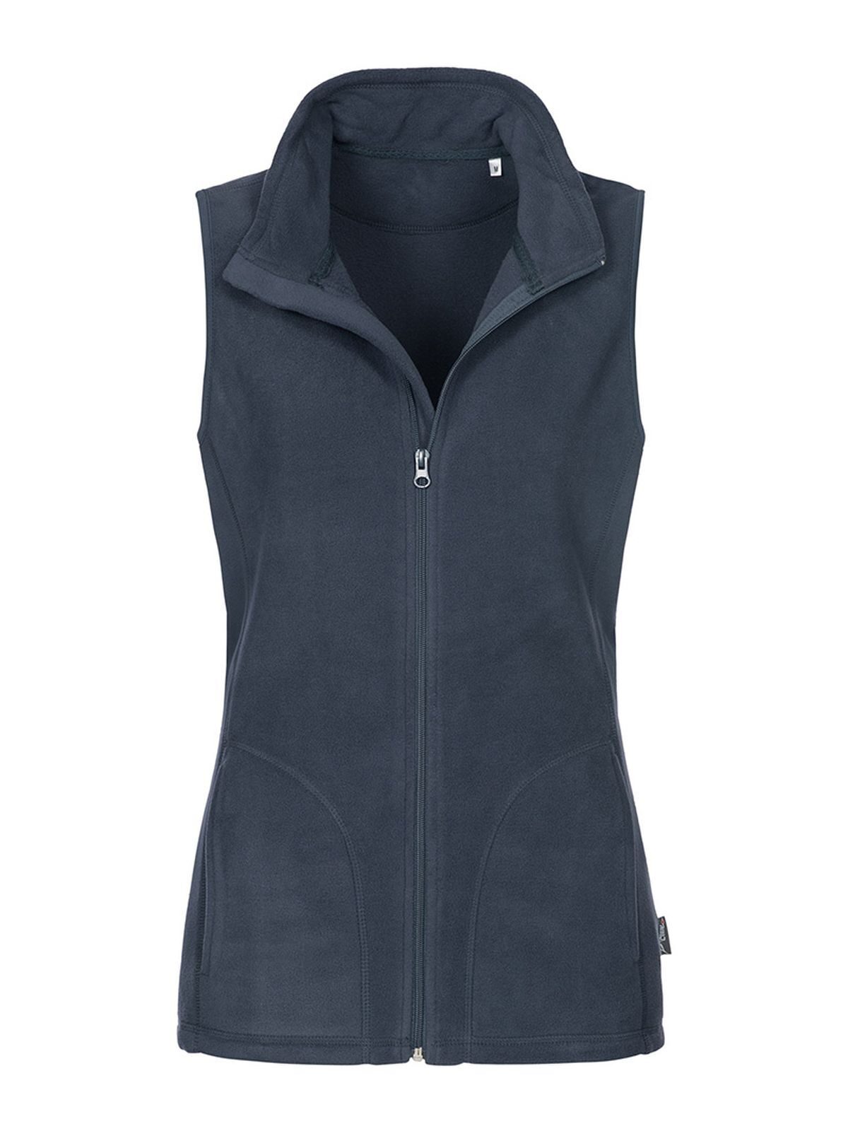 Klassiek fleecevest voor dames - BLM - Blauwe middernacht