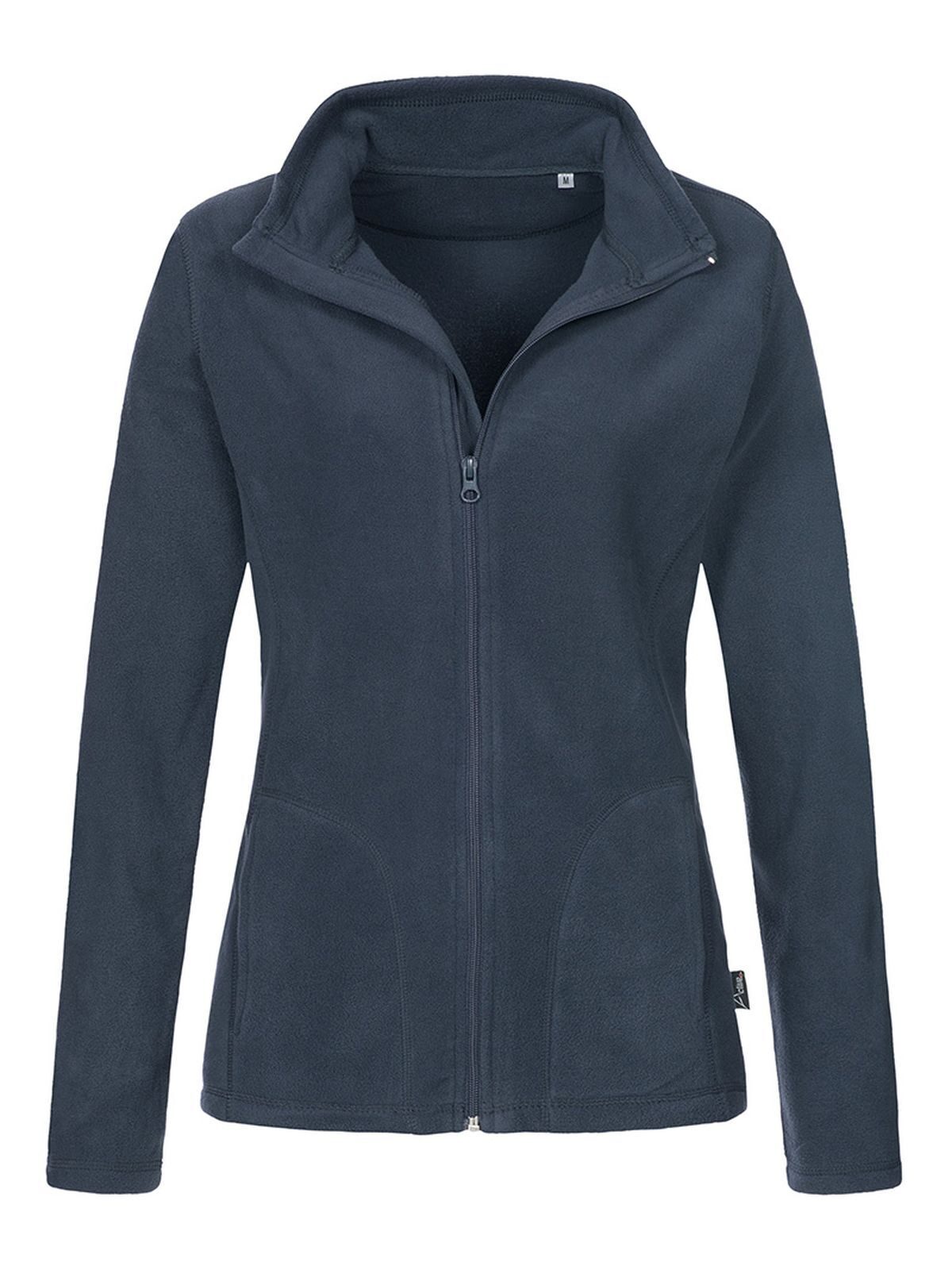 Klassieke fleecejas voor dames - BLM - Blauwe middernacht