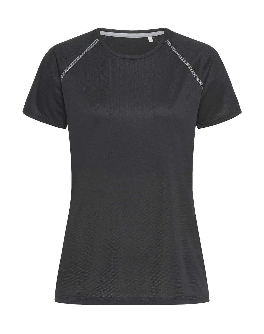 Mesh Team Raglan Dames - BLO - Zwarte opaal