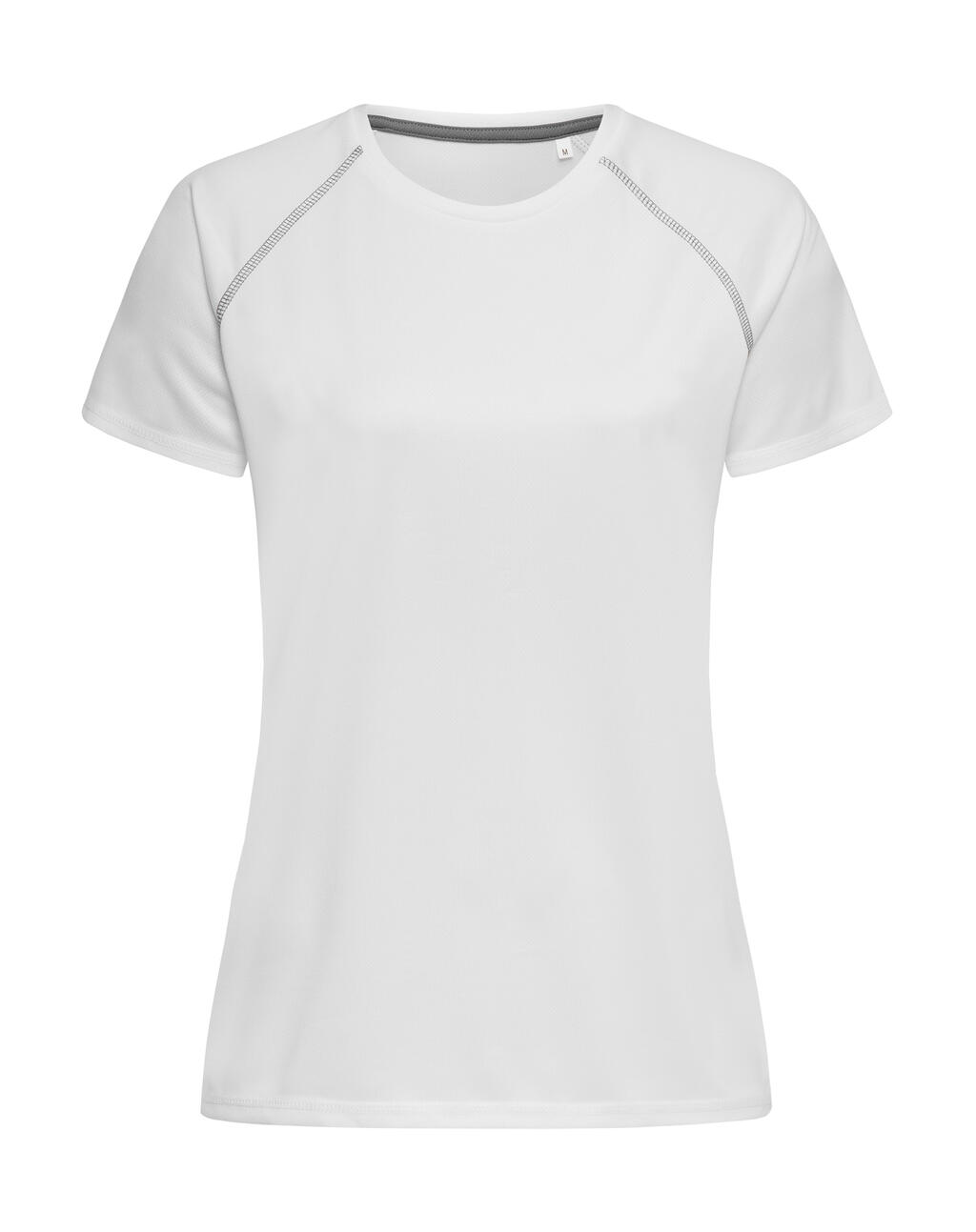 Mesh Team Raglan Dames - WHI - Wit