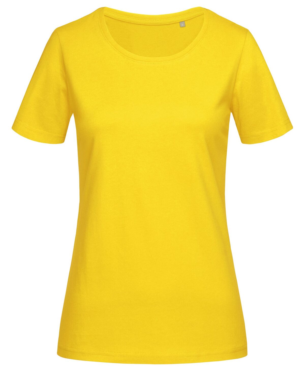 Lux T-shirt voor dames - SUN - Zonnebloemgeel