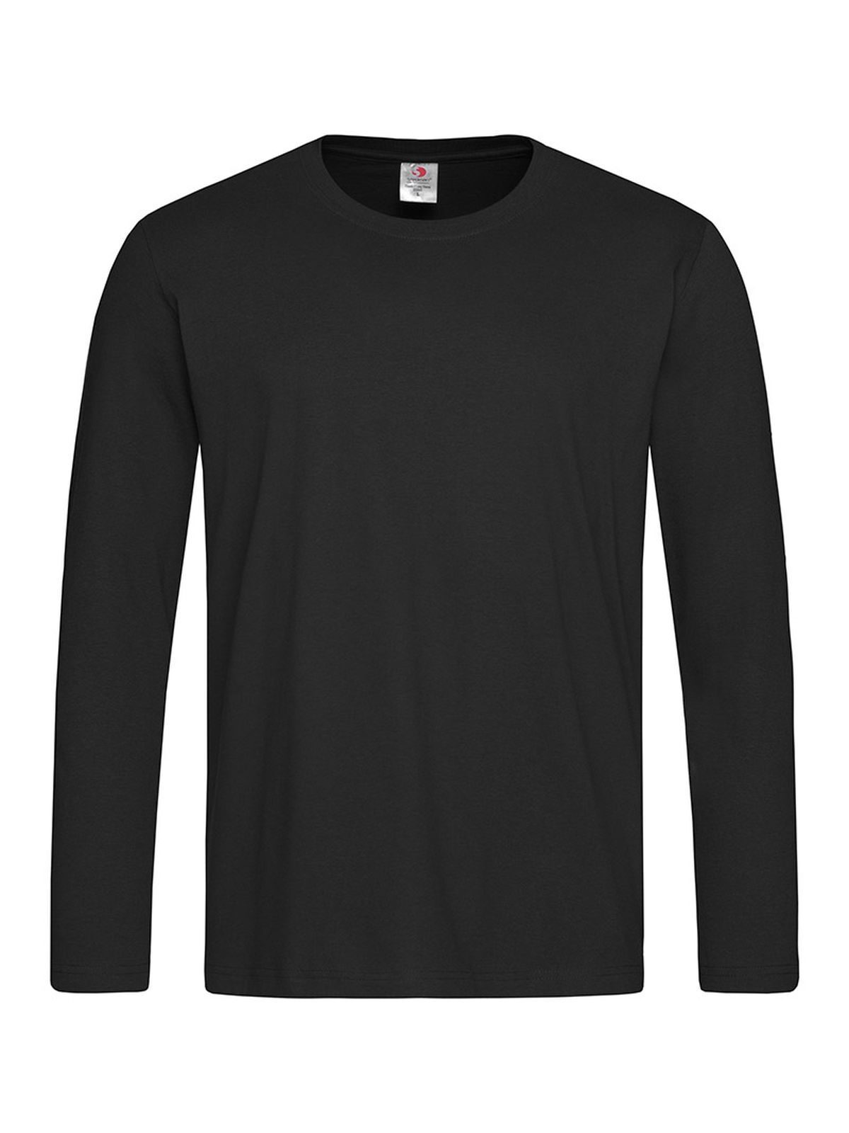 Klassiek T-shirt met lange mouwen - BLO - Zwarte opaal