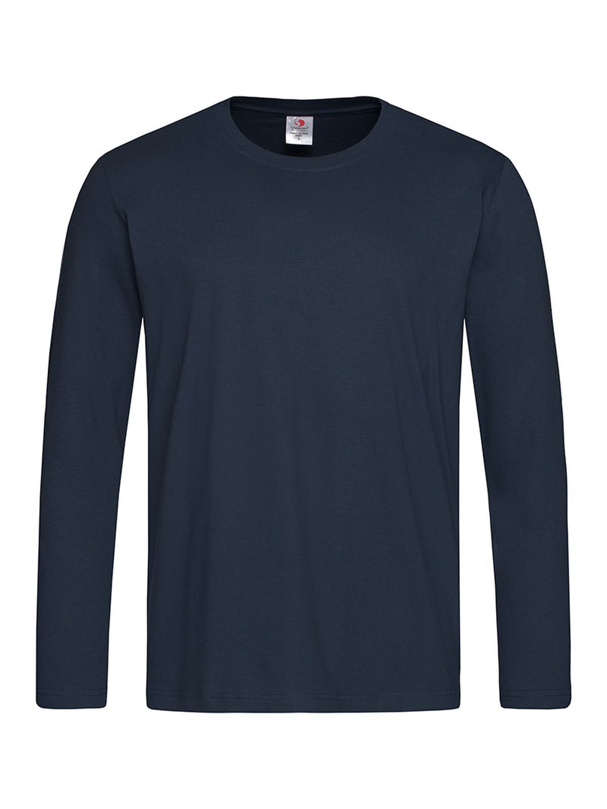 Klassiek T-shirt met lange mouwen - BLM - Blauwe middernacht