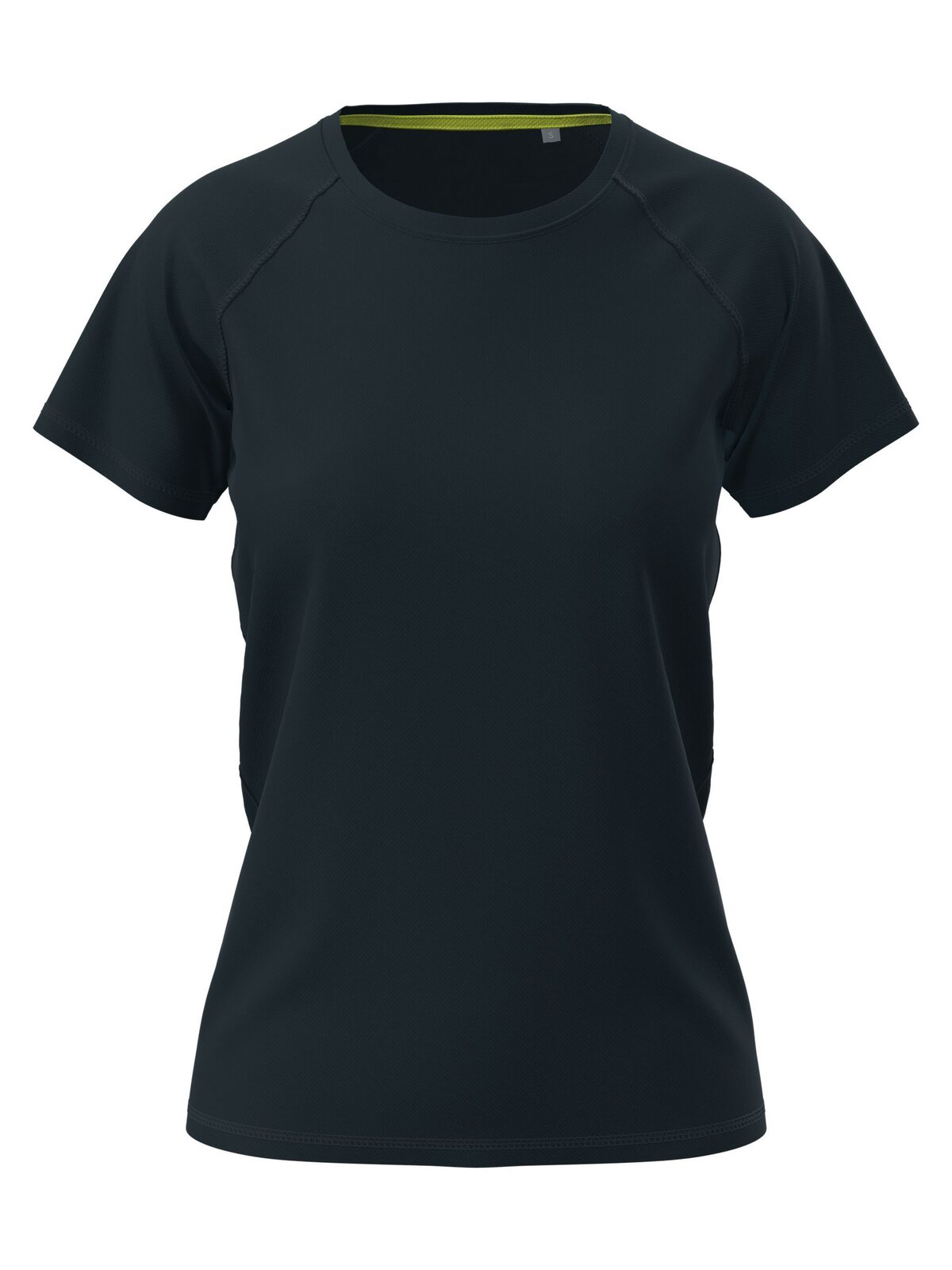 T-shirt raglan Active Sport pour femme - BLM - Bleu minuit