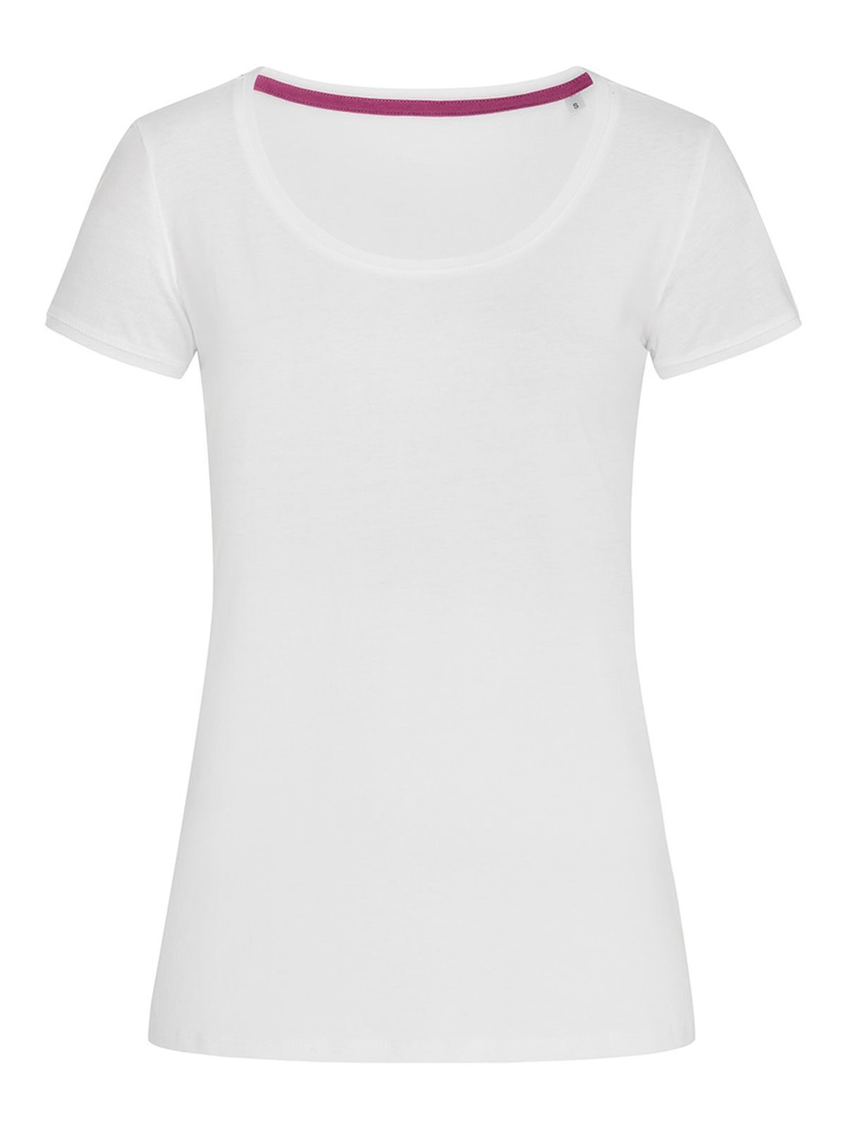 Megan Crew Neck Dames - WHI - Wit