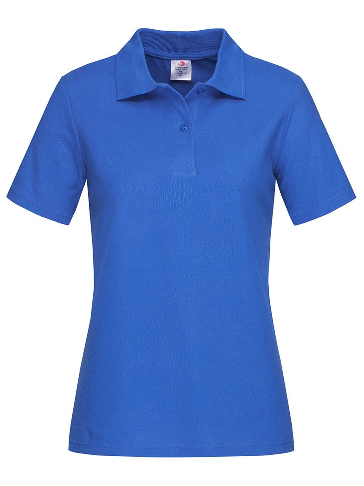 Klassieke polo voor dames - BRR - Helder koninklijk