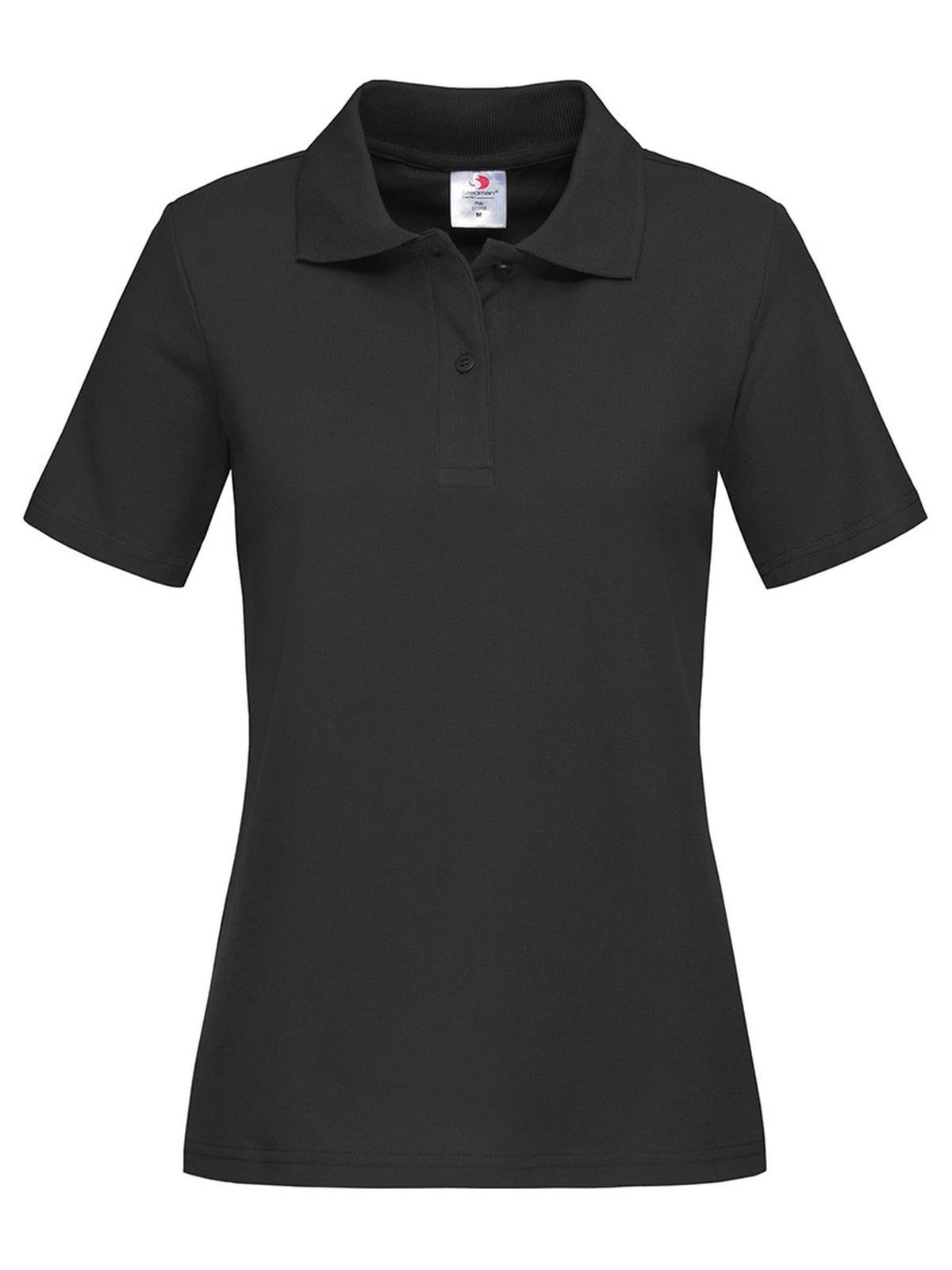 Klassieke polo voor dames - BLO - Zwarte opaal