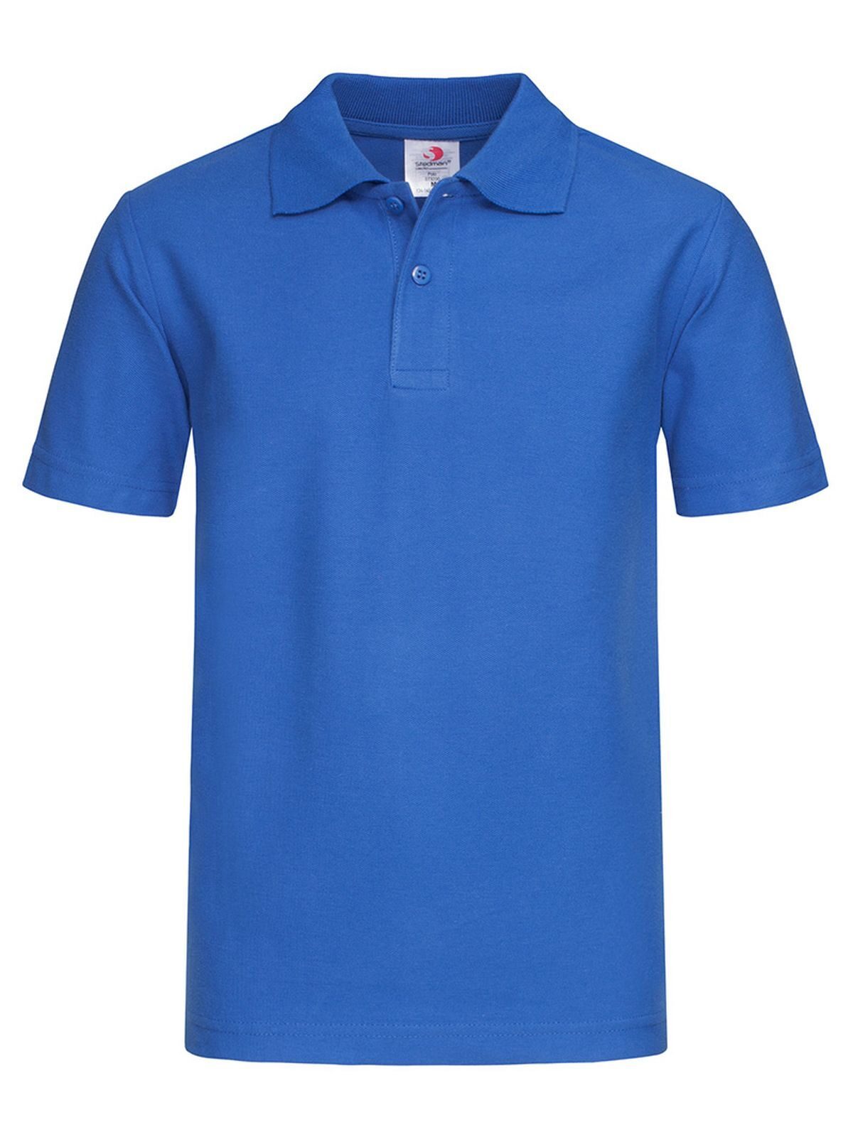 Klassieke polo voor kinderen - BRR - Helder koninklijk