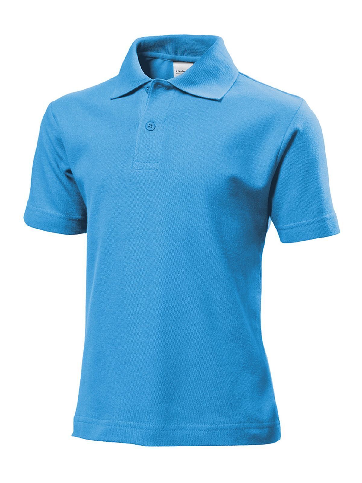 Klassieke polo voor kinderen - LBL - Lichtblauw