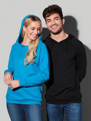 Sweat-shirt à capuche léger unisexe