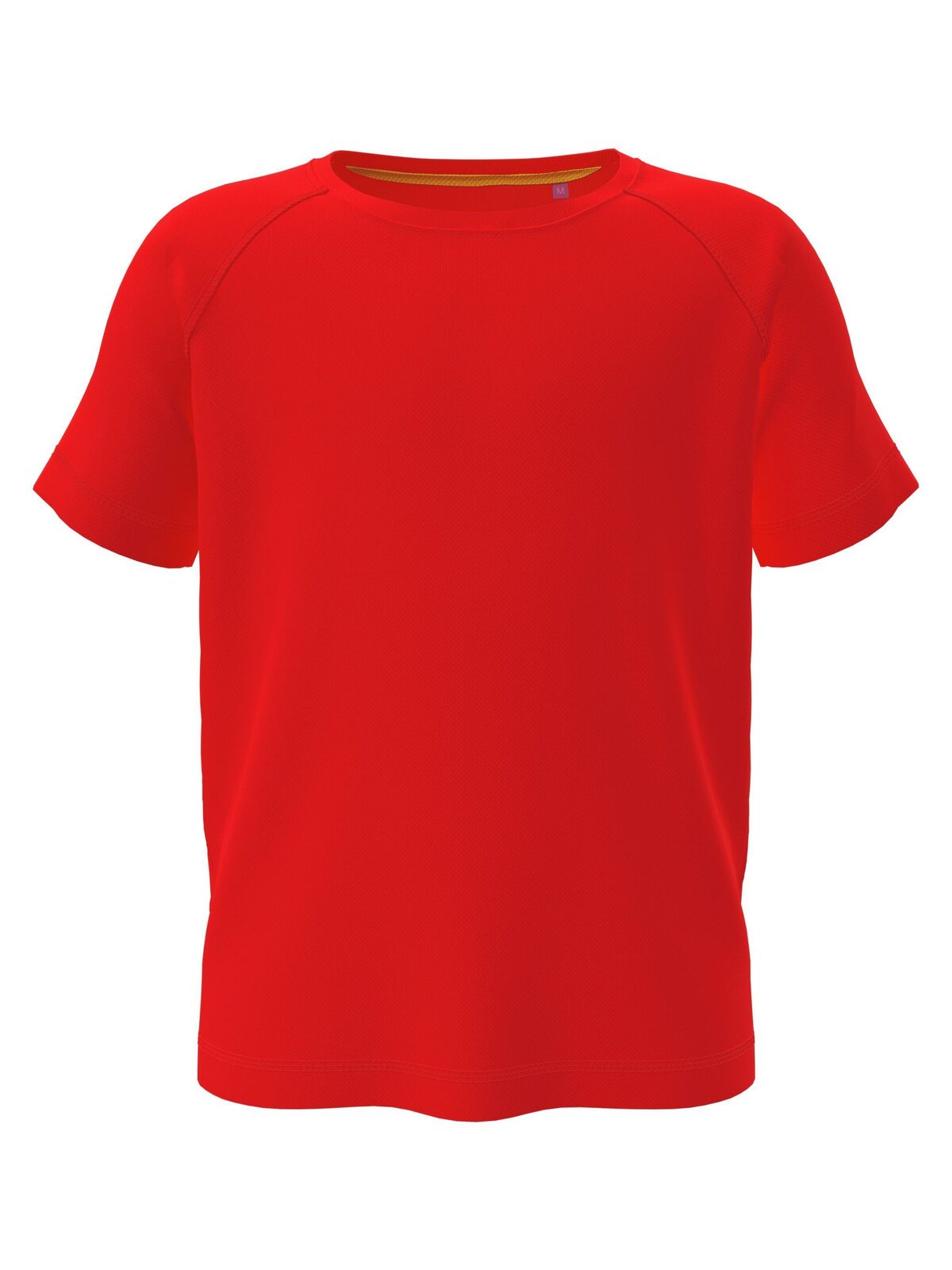Mesh Raglan Kids - SRE - Scharlakenrood