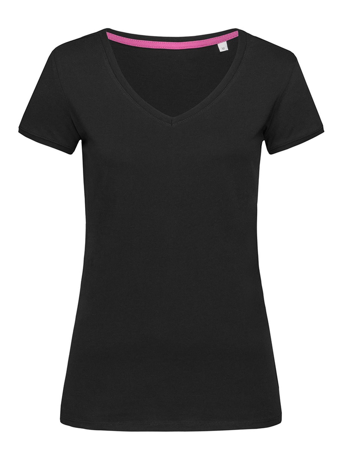 Megan col en V - BLO - Opale noire