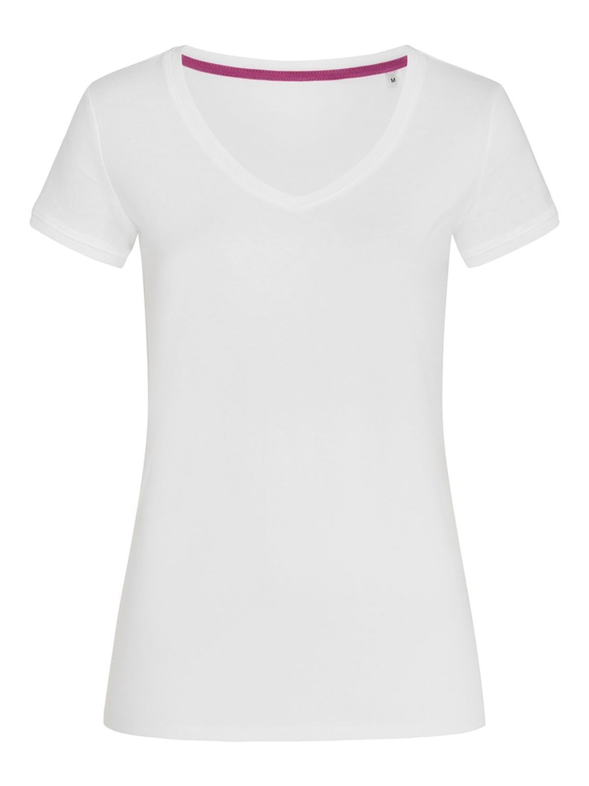Megan col en V - WHI - Blanc
