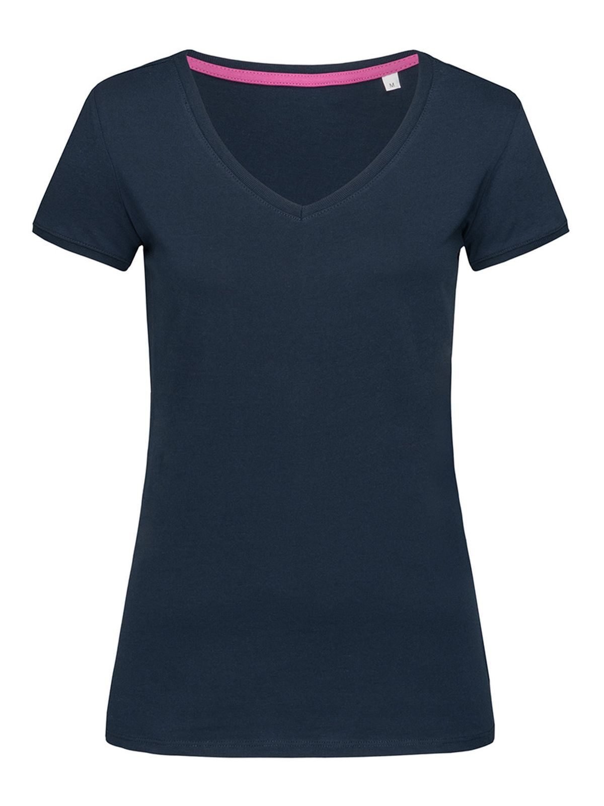 Megan col en V - MAB - Bleu marine