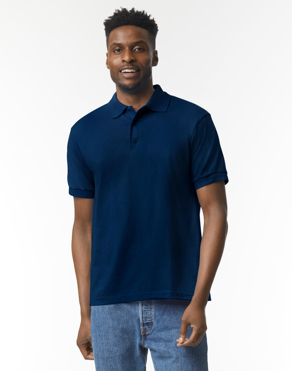 DryBlend® Polo voor volwassenen - 109 - Carolina Blue