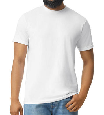 Softstyle CVC T-shirt voor volwassenen - 30 - Wit