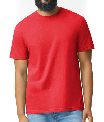 Softstyle CVC T-shirt voor volwassenen - 2G7 - Rode Mist