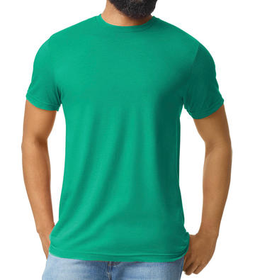 Softstyle CVC T-shirt voor volwassenen - D2G - Kelly Mist