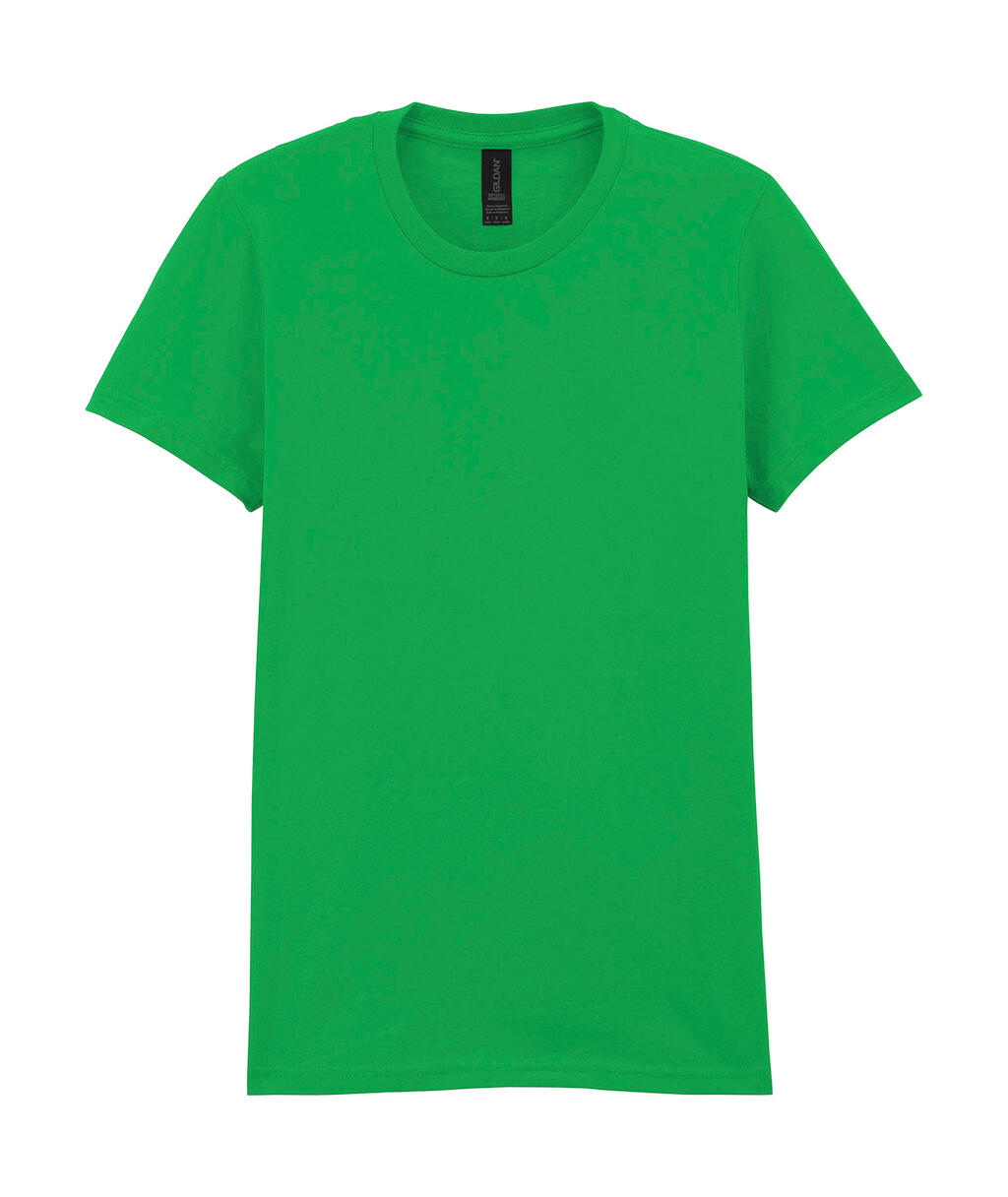 Softstyle® T-shirt voor dames van gemiddelde dikte - 167 - Iers Groen