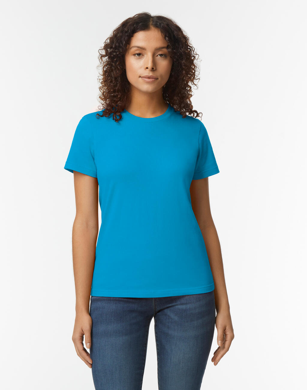 T-shirt mi-lourd Softstyle pour femmes