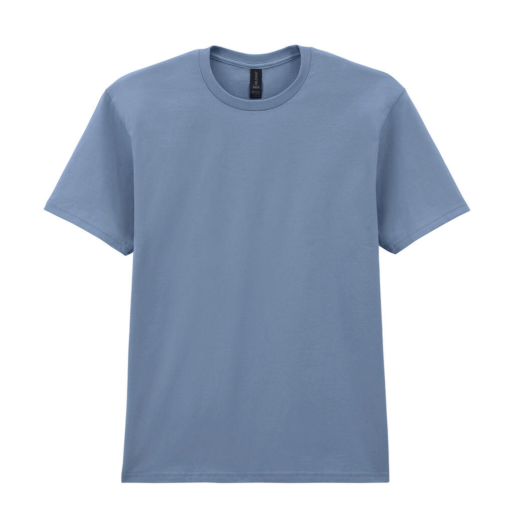 Softstyle® Middelzwaar T-shirt voor volwassenen - 09 - Steenblauw