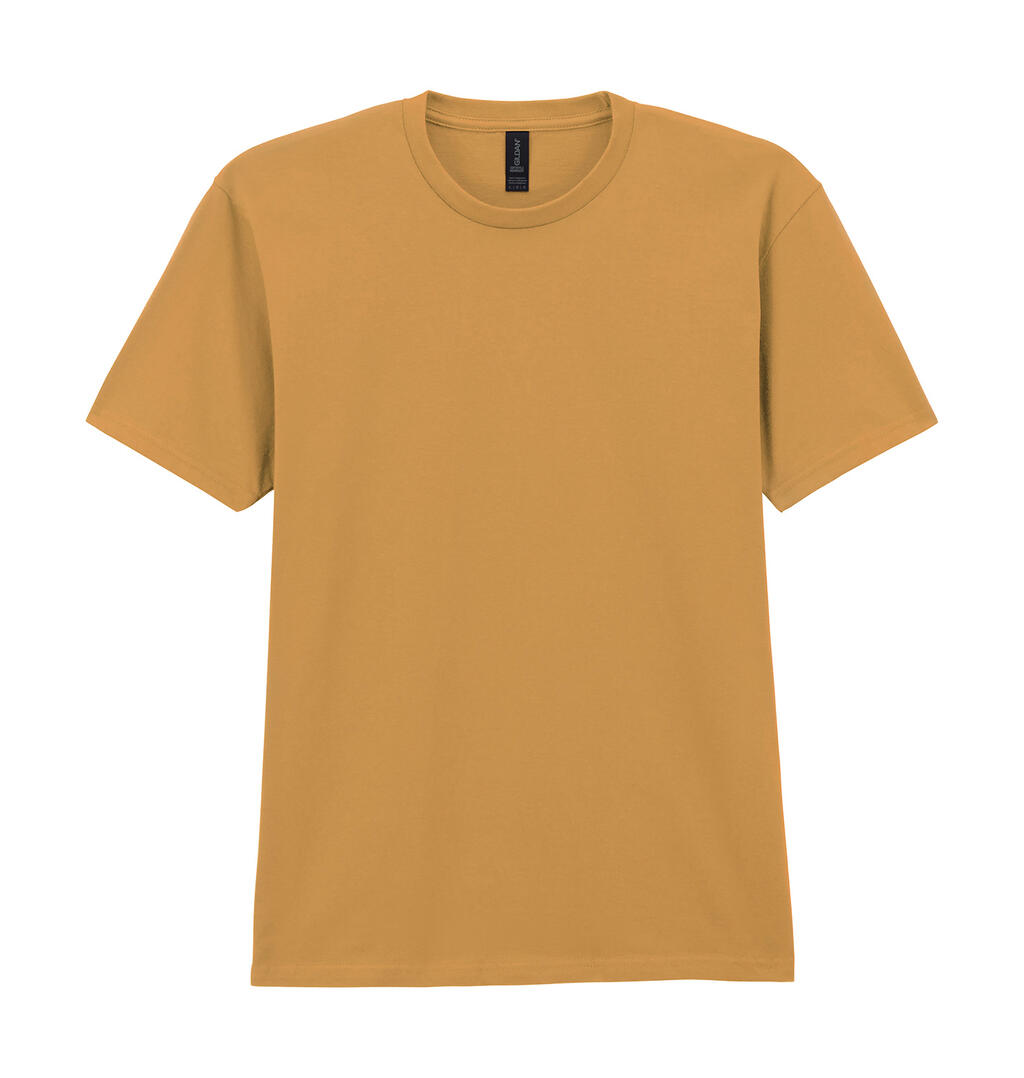 Softstyle® Middelzwaar T-shirt voor volwassenen - 6GG - Mosterd