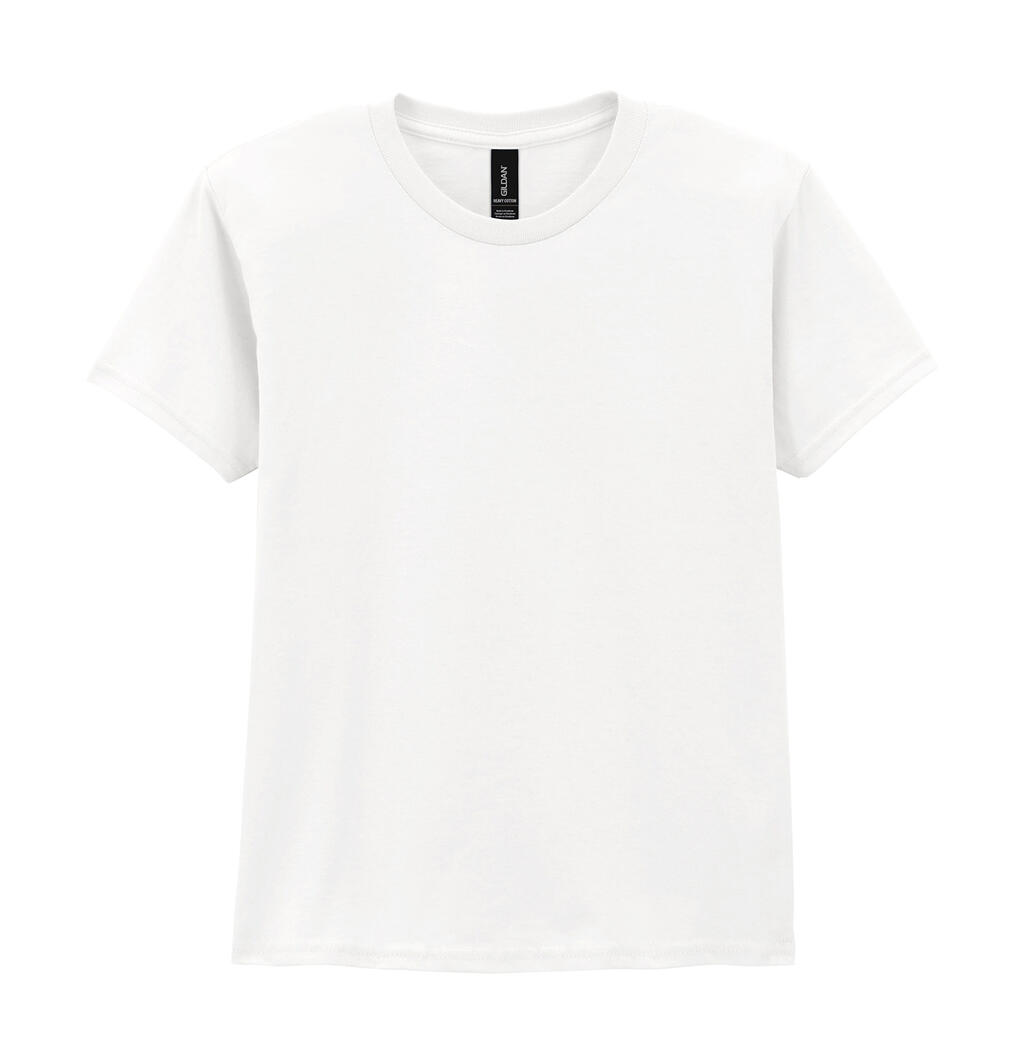Heavy Cotton™ T-shirt voor jongeren - 30 - Wit