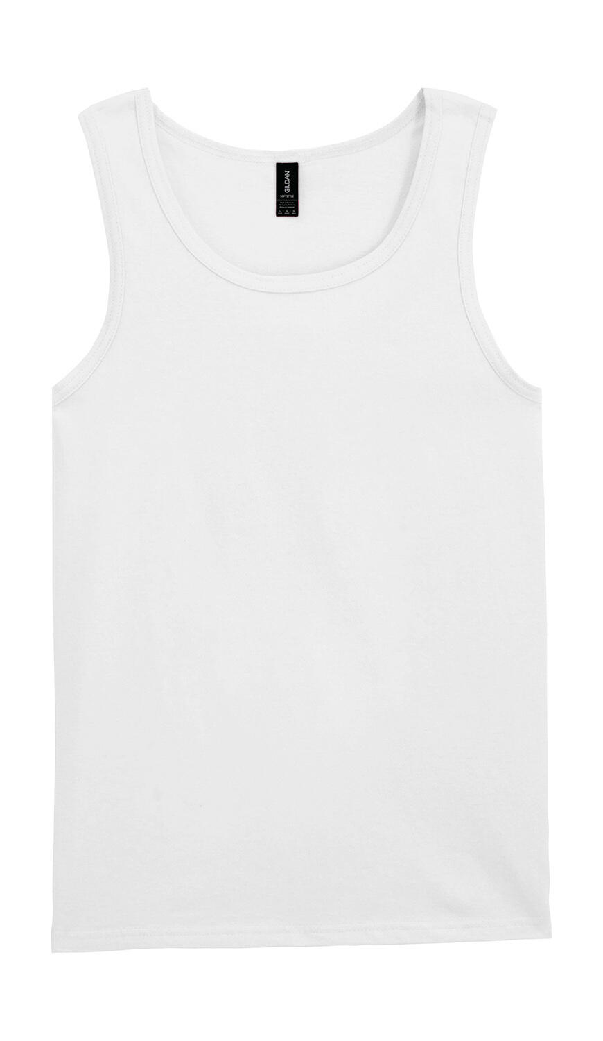 Softstyle® Tanktop voor volwassenen - 30 - Wit