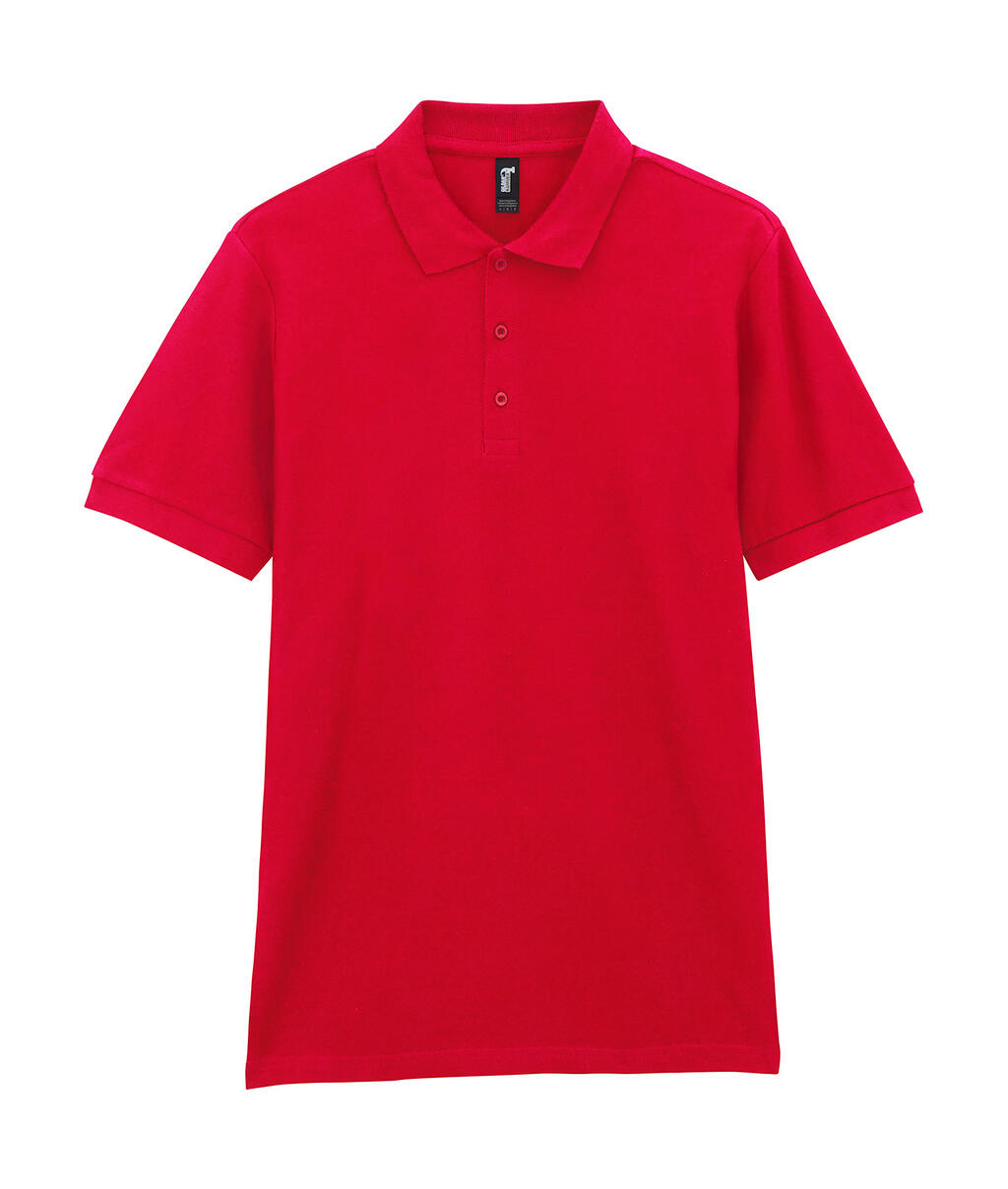 Hammer Piquépolo voor volwassenen - 40 - Rood