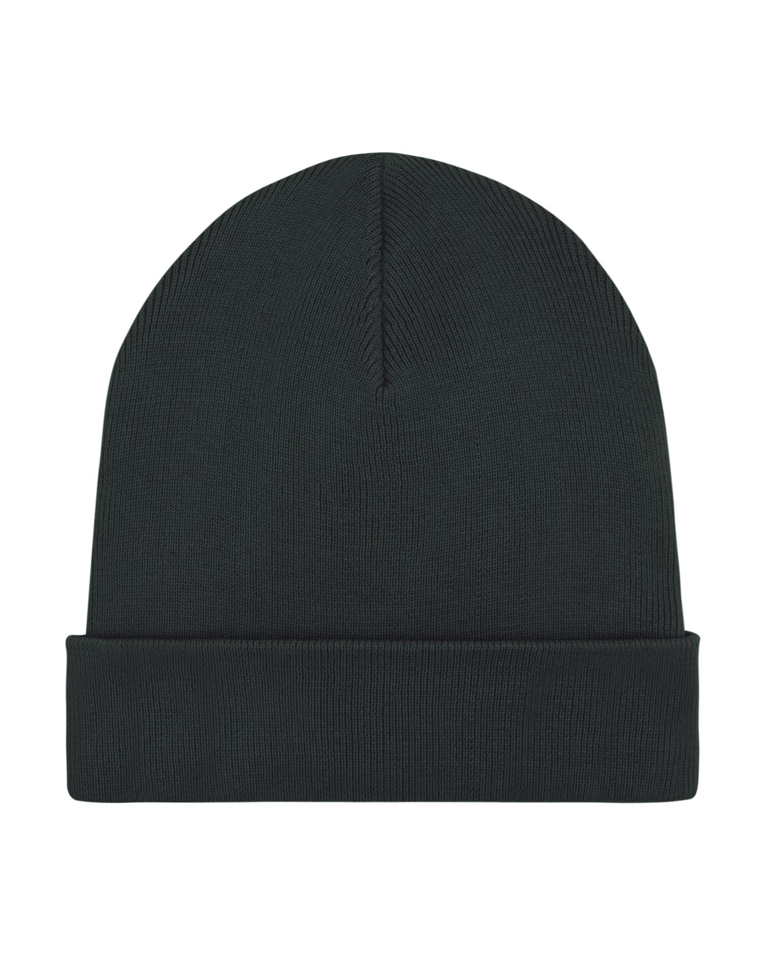 Bonnet côtelé - C002 - Noir