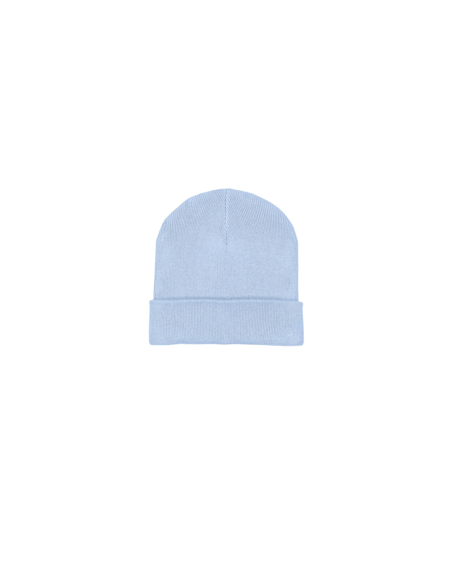 Bonnet côtelé - C149 - Âme bleue